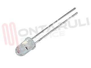 Immagine di LED 5MM 7000MCD 30D BLUE BLU -CLEAR 6V