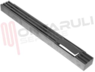 Immagine di ZOCCOLO FRIGO ARGENTO MOSTRINA INOX