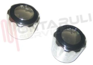 Immagine di KIT 2 MANOPOLE FORNETTO CROMATE PER 940