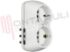 Immagine di ADATTATORE B4 2PRESE BIV+2SCHUKO 16A BIANCO