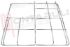 Immagine di GRIGLIA 3 FUOCHI + PIASTRA FILO 446X444MM. CROMATA STAR