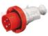 Immagine di SPINA MOBILE CEE 3P+T IP67 16A 380V ROSSA C/BLOCCO