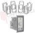 Immagine di LAMPADA SEGNAPASSO 230V MODULARE C/CREPUSCOLARE LUXY VEMER