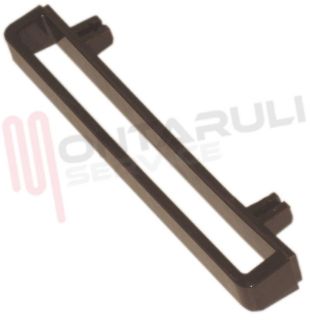 Immagine di MANIGLIA VANO PORTA BOMBOLA MARRONE L=255MM.