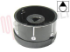 Immagine di MANOPOLA PIASTRA ELETTRICA ATT.6MM. NERA