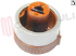 Immagine di MANOPOLA FUOCO ARANCIONE 6MM.