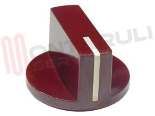 Immagine di MANOPOLA FUOCO ROSSA 8MM.