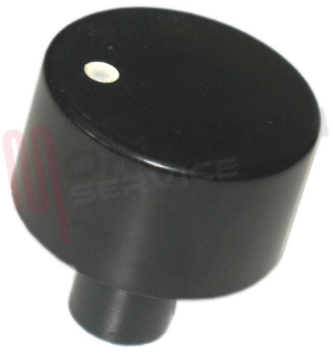 Immagine di MANOPOLA FUOCO NERA D.6MM.