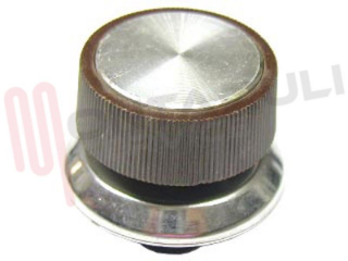 Immagine di MANOPOLA FUOCO MARRONE D.5X5MM.
