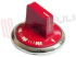 Immagine di MANOPOLA TERMOSTATO FORNO ROSSA D.5X5MM.