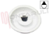 Immagine di MANOPOLA PIASTRA ELETTRICA BIANCO D.6,5MM.