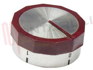 Immagine di MANOPOLA FUOCO BORDEAUX D.6MM.
