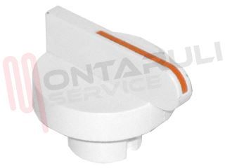 Immagine di MANOPOLA FUOCO BIANCA D.6MM.