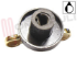 Immagine di MANOPOLA FUOCO MARRONE/ORO D.6MM.