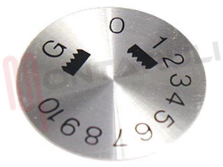 Immagine di DISCHETTO PER MANOPOLA UNIVERSALE FORNO D.34MM.