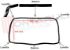 Immagine di GUARNIZIONE PORTA FORNO 4 LATI 585X315MM. INTERA 4L+2G