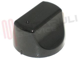Immagine di MANOPOLA FUOCHI ELETTRICA NERA D.6MM.
