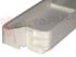 Immagine di BALCONCINO VASETTI BARATTOLI BIANCO 425X105XH.55MM.