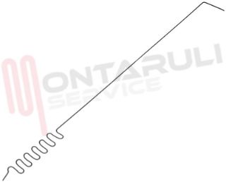 Immagine di MOLLA PER SPORTELLO L=43,5CM.