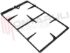 Immagine di GRIGLIA 2 FUOCHI GHISA 450X275MM. REX NAONIS