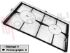 Immagine di GRIGLIA 2 FUOCHI GHISA 450X275MM. REX NAONIS