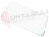 Immagine di VETRO FRIGO 466X243X4MM. (2 SMUSS)