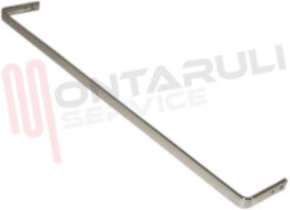 Immagine di FASCIA FERMA BOTTIGLIE CROMATA L=420MM.