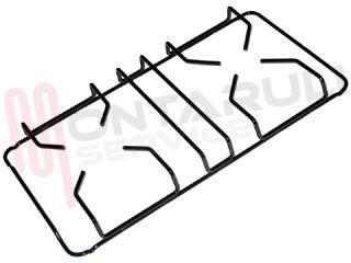 Immagine di GRIGLIA 2 FUOCHI PIATTINA NERA 455X240MM. FRANKE