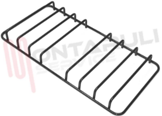 Immagine di GRIGLIA 2 FUOCHI PIATTINA 462X225MM. SMEG