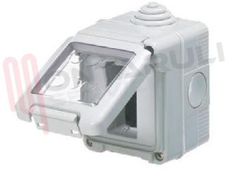 Immagine di CONTENITORE 1 POSTO ORIZZONTALE STAGNO C/PORTEL. 66X82X65