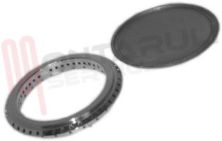 Immagine di CORONA + PIATTELLO BRUCIATORE ULTRARAPIDO INOX P64