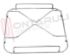 Immagine di GRIGLIA 1 FUOCO FILO 210X210MM. CROMATA ONOFRI