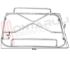 Immagine di GRIGLIA 1 FUOCO FILO 210X210MM. CROMATA ONOFRI