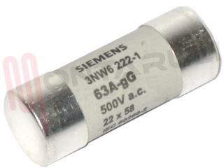 Immagine di FUSIBILE CILINDRICO GG 22X58 63A 3NW6 222-1