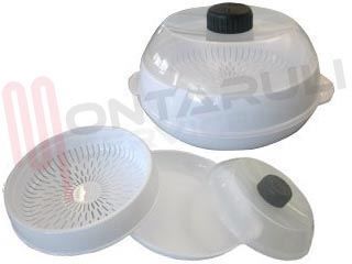 Immagine di VAPORIERA MICROONDE DIAM. Ø20CM.