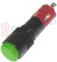 Immagine di INTERRUTTORE DA PANNELLO TASTO VERDE LED 12V