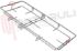 Immagine di GRIGLIA 2 FUOCHI FILO 430X210MM. OLMAR