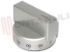 Immagine di MANOPOLA TIMER FORNO SATINATA GRIGIA DIAM.6MM.