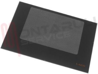 Immagine di VETRO FORNO ALT.385X575MM. NERO ELBA