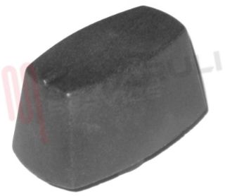 Immagine di MANOPOLA FUOCHI GAS NERA SATINATA PH7