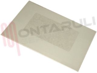Immagine di VETRO FORNO ALT.399X581MM. BIANCO ESTERNO SOVRANA