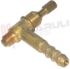 Immagine di RUBINETTO GAS PROPANO GPL FORNELLO CUCINA D.8MM.