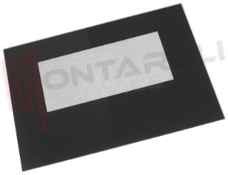 Immagine di VETRO FORNO ALT.415X580MM. NERO ESTERNO STAR