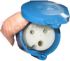 Immagine di PRESA VOLANTE DRITTA CEE 2+T 32A