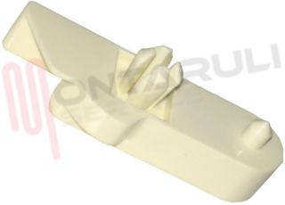 Immagine di KIT CERNIERA RIBALTA IN PLASTICA BIANCA