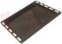 Immagine di LECCARDA FORNO 405X370MM. SMALTATA MARRONE