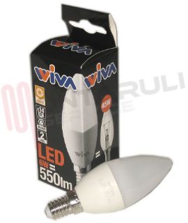 Immagine di LAMPADA OLIVA LED E14 6W 230V 3000°K (RESA=45W)