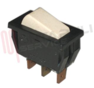 Immagine di DEVIATORE UNIPOLARE TASTO BIANCO