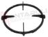 Immagine di GRIGLIA 1 FUOCO GHISA D.130MM. NERA IGNIS