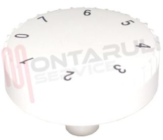 Immagine di MANOPOLA SERIGRAFATA BIANCA TIMER TOSTAPANE K20